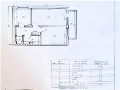 Apartament 2 camere Nord, Cameliei