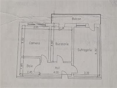 Apartament 2 camere zona Republicii cu CENTRALA PROPRIE